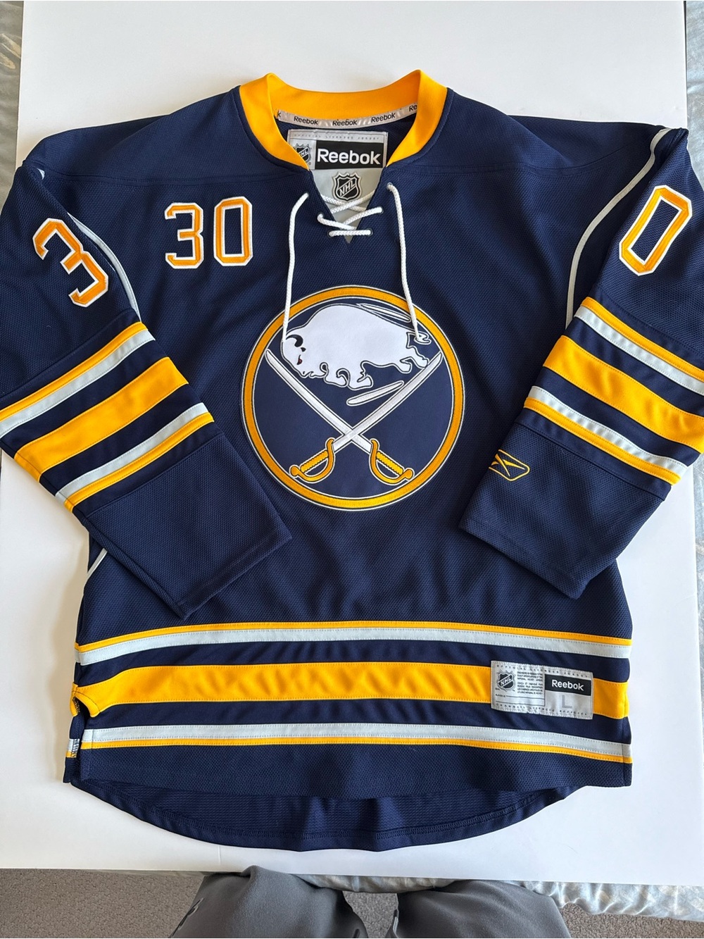 Reebok Buffalo Sabres Ryan Miller Jersey